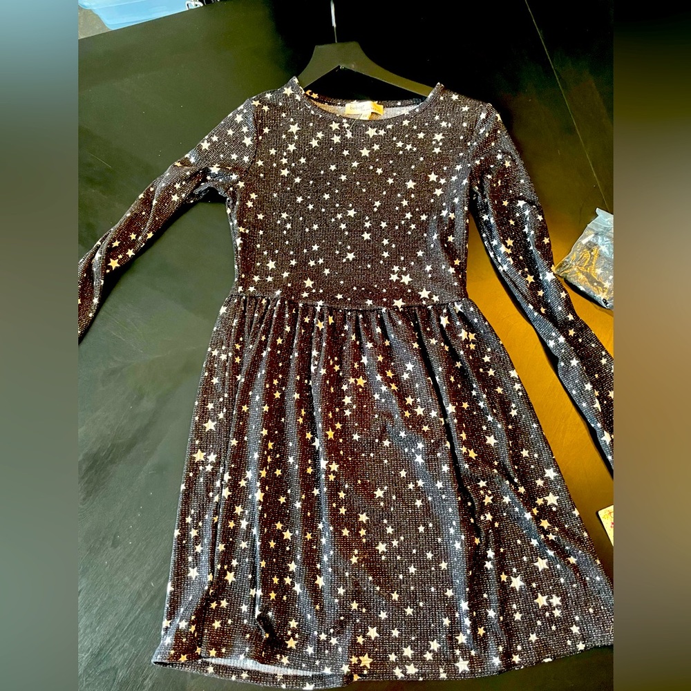 🖤🤍Dress long sleeve mini dress XS
